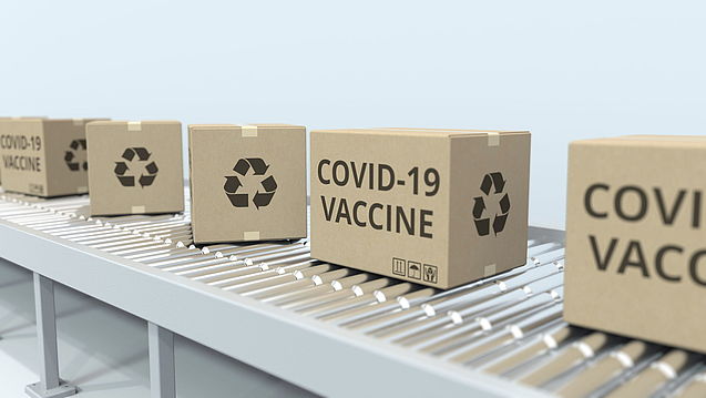 Secure supply chain of the Corona vaccine